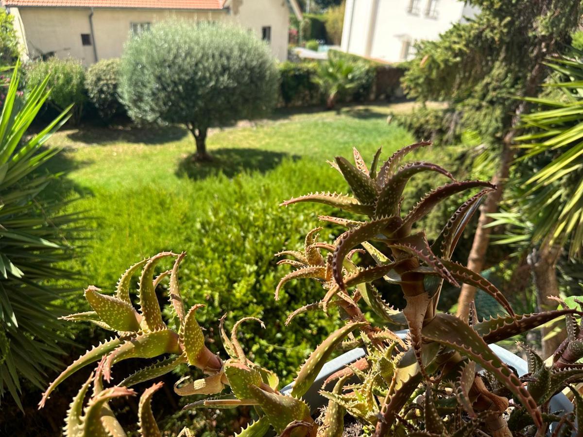 Location De Chambre Privee Dans Residence Prive, Jardins Et Parking Gratuit 1 Min To Tramway Et 9 Min De Centre-Ville, Accessibilite A Plusieurs Transports Nice Eksteriør billede